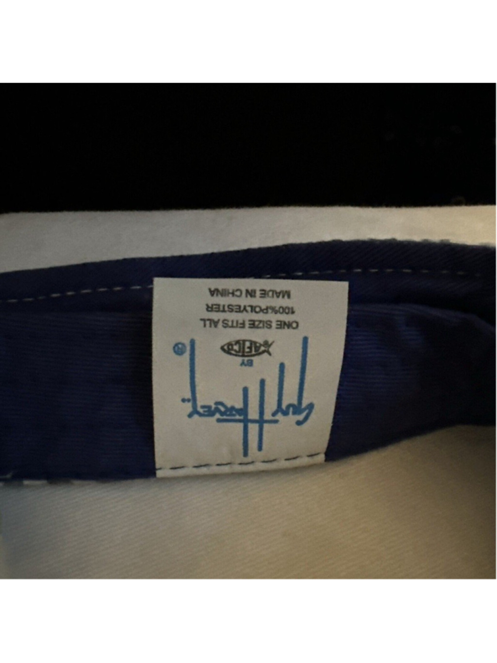 Guy harvey checkered visor - Picture 3 of 3
